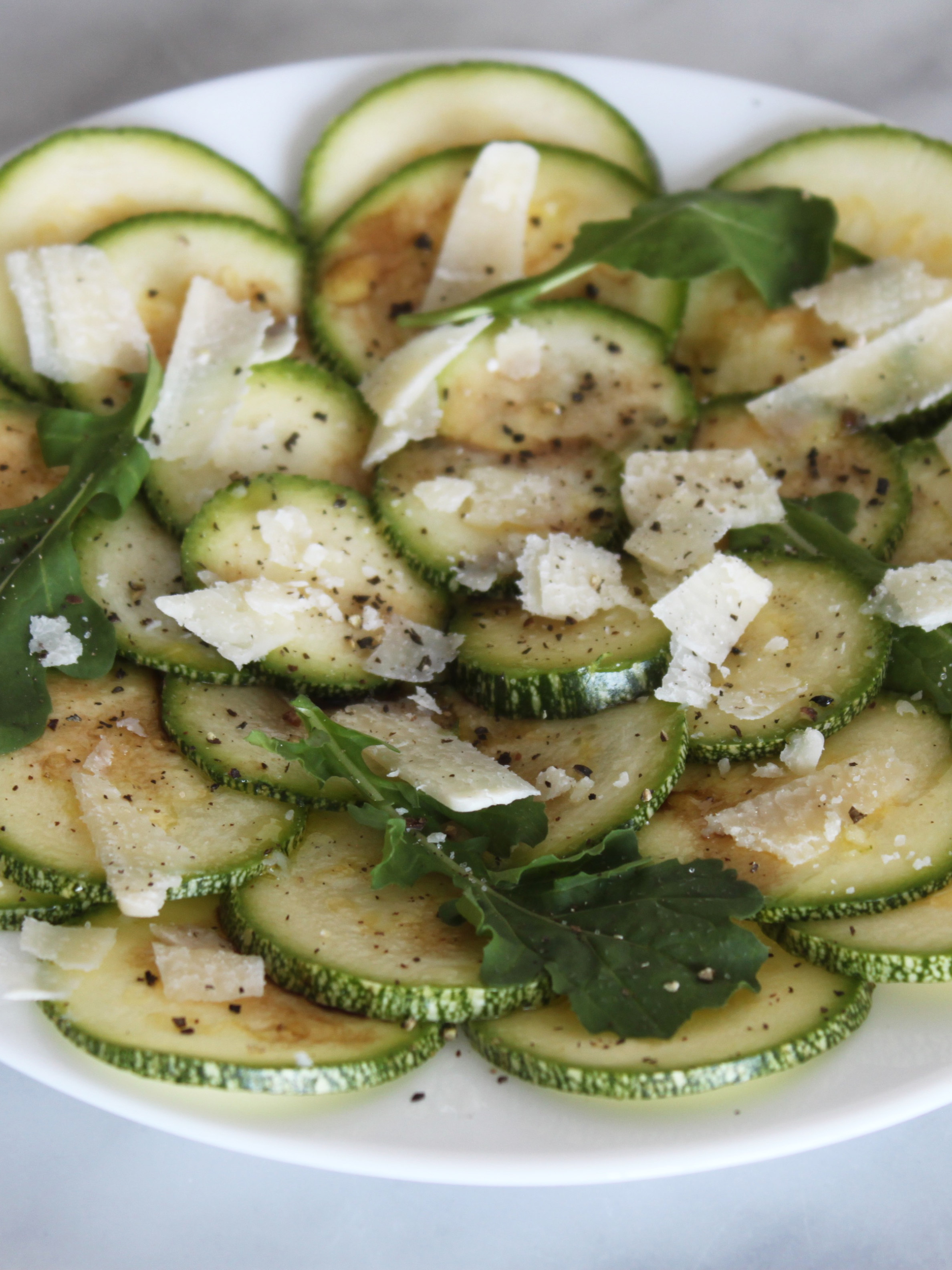 Carpaccio de Calabacita